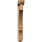 Ekena Millwork Balboa Arts and Crafts Smooth Bracket w/ Offset Brace, Western Red Cedar, 5 1/2"W x 42"D x 42"H BKT0604X42X42BOA03SWR - alternate 2